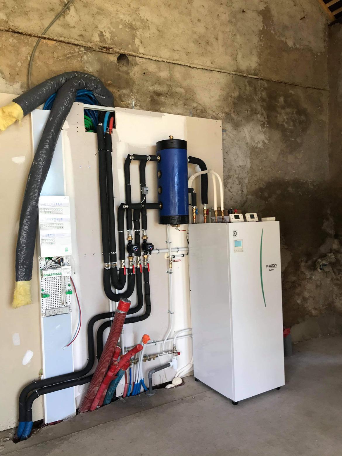 Installation pompe à chaleur n°4 - Hecker & Frères Énergie (HFE)